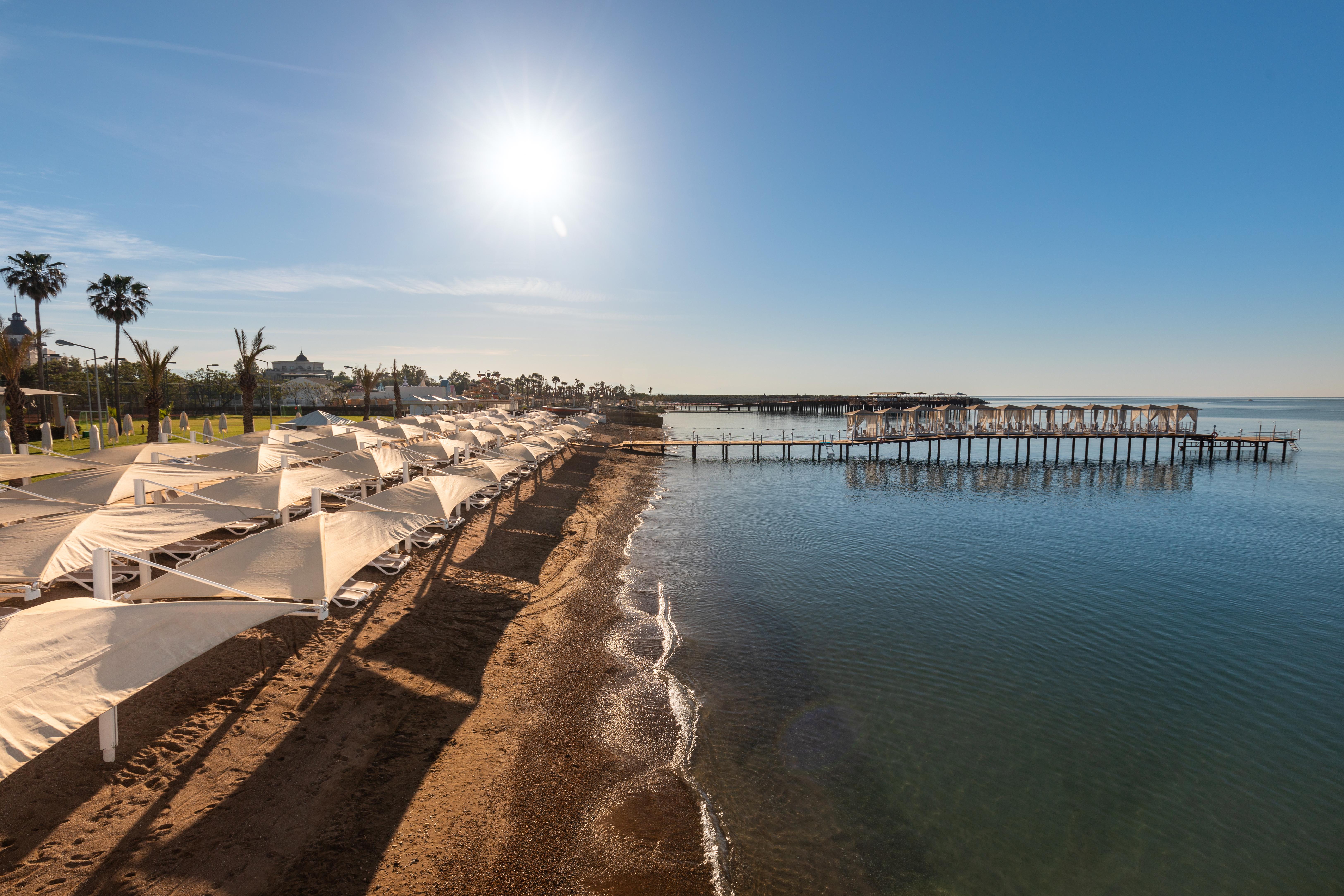 Swandor Hotels & Resorts - Topkapi Palace อันตัลยา ภายนอก รูปภาพ Ladies Beach