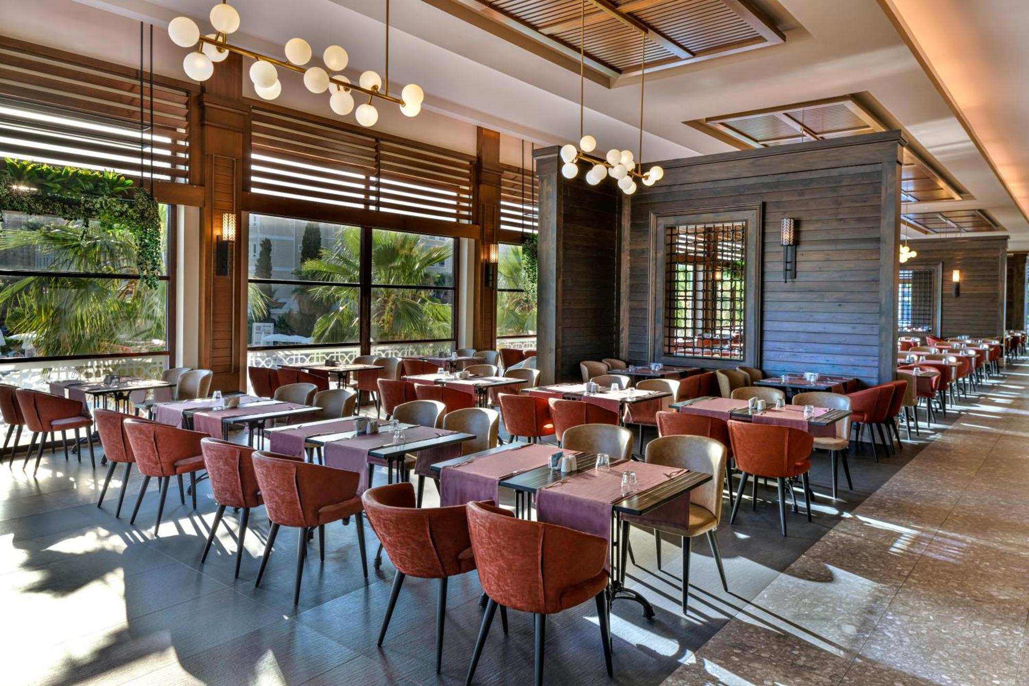 Swandor Hotels & Resorts - Topkapi Palace อันตัลยา ภายนอก รูปภาพ Restaurant