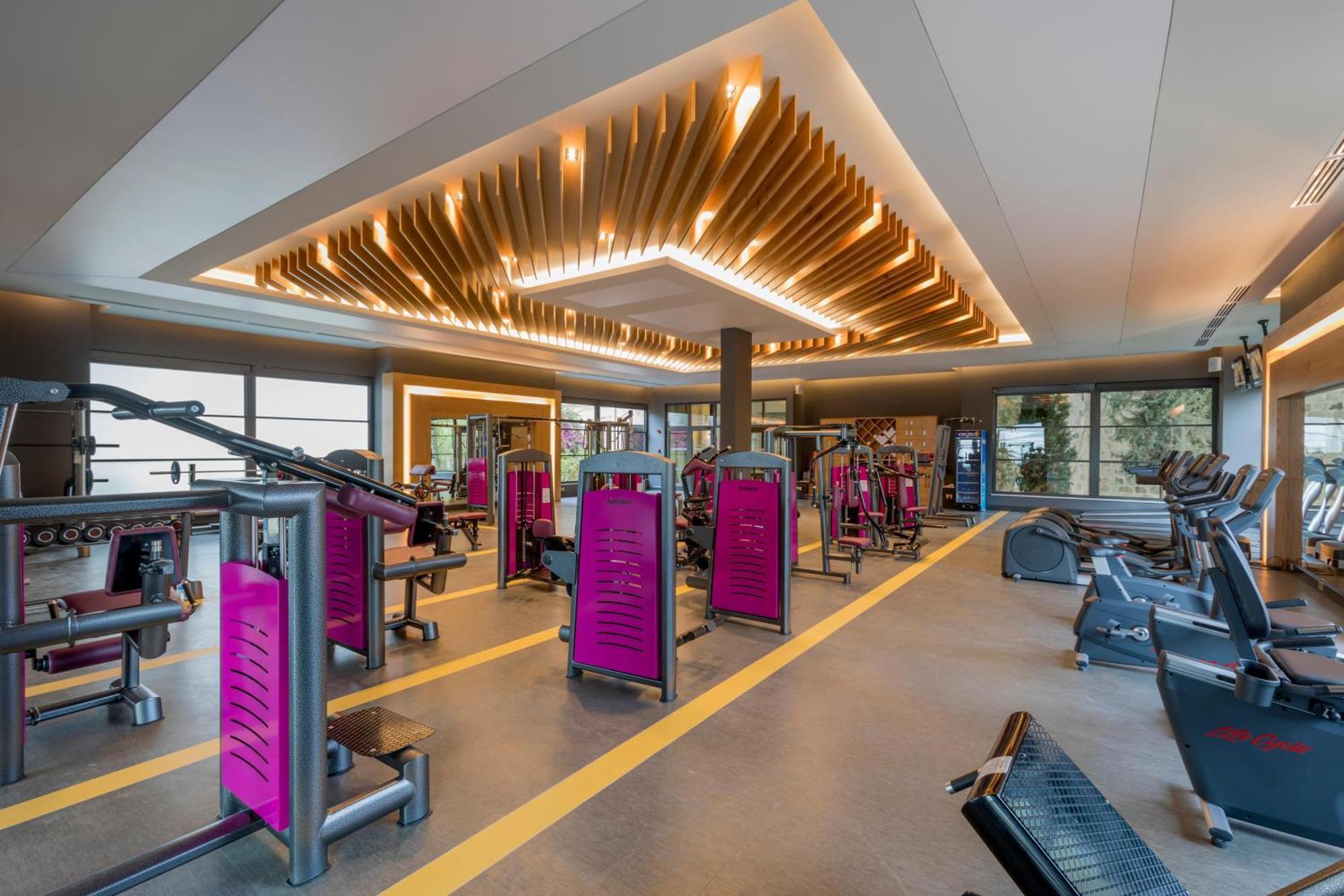 Swandor Hotels & Resorts - Topkapi Palace อันตัลยา ภายนอก รูปภาพ The gym at the hotel