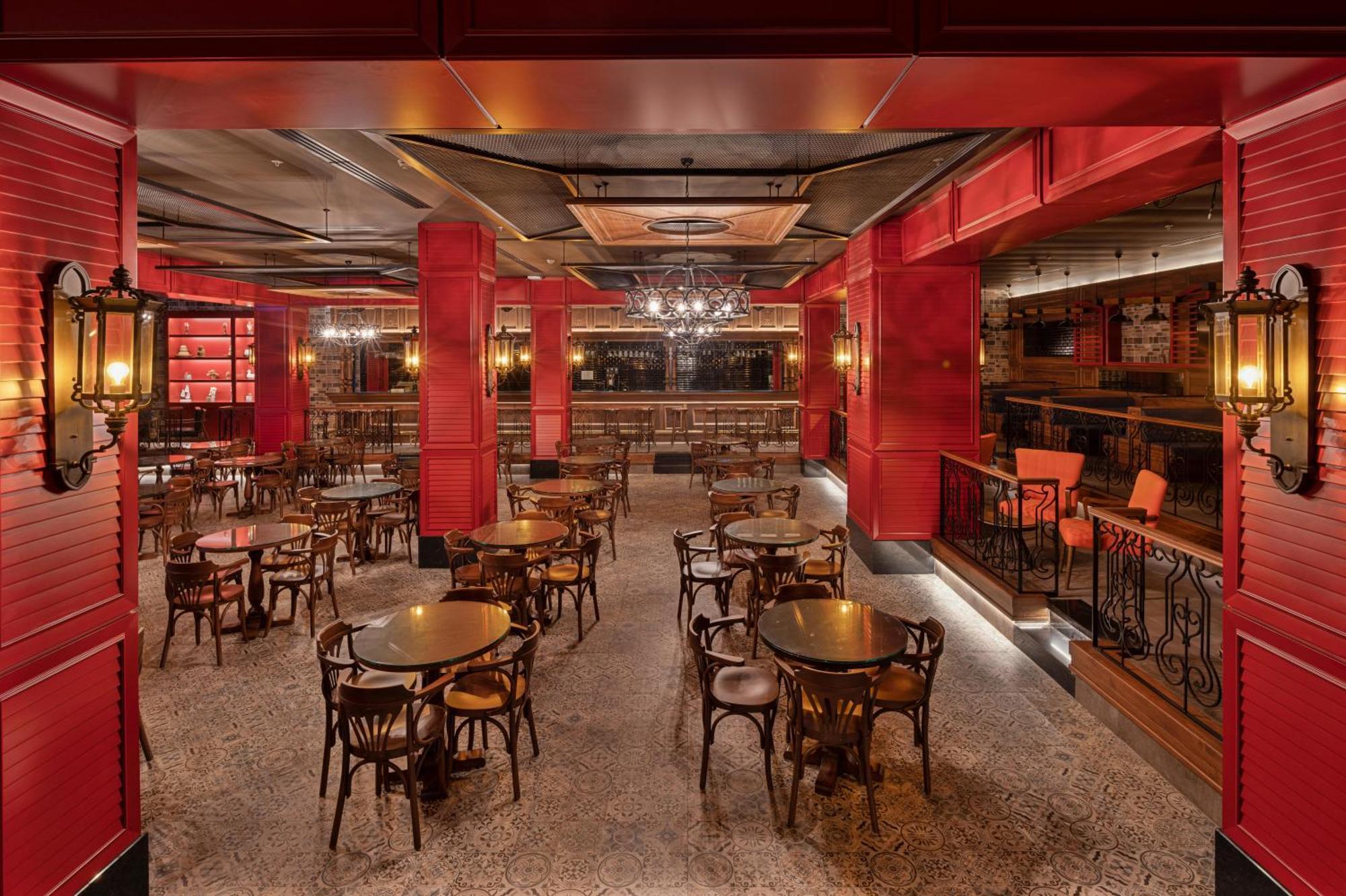 Swandor Hotels & Resorts - Topkapi Palace อันตัลยา ภายนอก รูปภาพ The interior of the restaurant